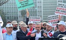 İBB Önünde Eylem Yaptılar “Hani Herşey Çok Güzel Olacaktı “