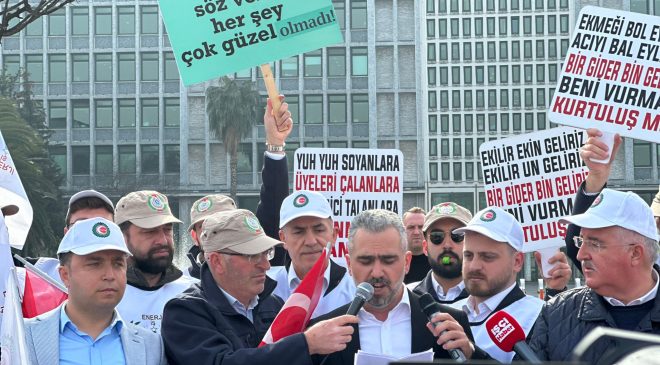 İBB Önünde Eylem Yaptılar “Hani Herşey Çok Güzel Olacaktı “